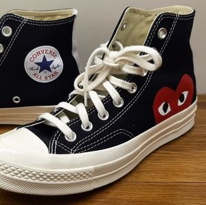 CONVERSE X CDG PLAY Chuck Taylor '70 High-Top Sneakers